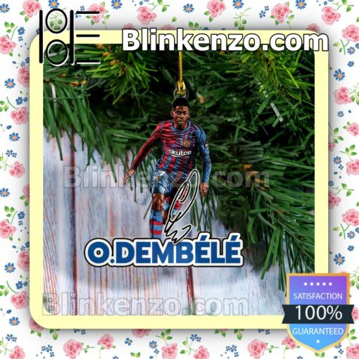 Barcelona - Ousmane Dembélé Hanging Ornaments a
