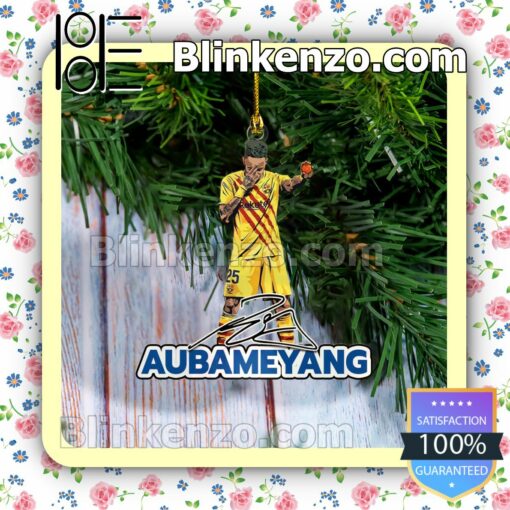 Barcelona - Pierre-Emerick Aubameyang Hanging Ornaments a