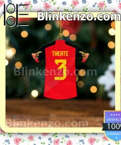 Belgium Team Jersey - Arthur Theate Hanging Ornaments a