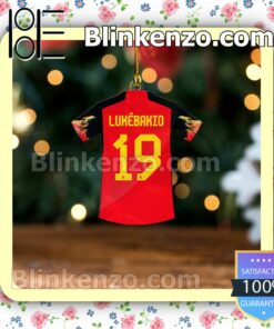 Belgium Team Jersey - Dodi Lukébakio Hanging Ornaments a