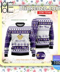 Bellevue University Uniform Christmas Sweatshirts