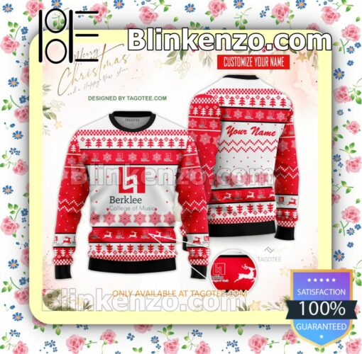 Berklee College of Music Uniform Christmas Sweatshirts