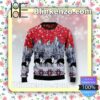 Bernese Mountain Dog Snow Knitted Christmas Jumper