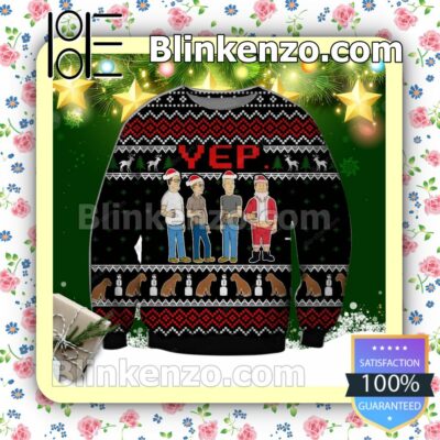 Bill Dauterive Dale Gribble King Of The Hill Yep Holiday Christmas Sweatshirts