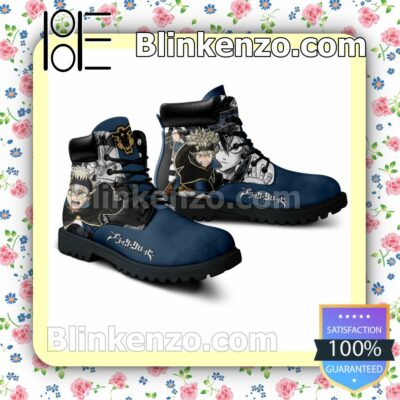 Black Clover Asta Timberland Boots Men a