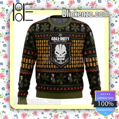 Black Ops 2 Call Of Duty Knitted Christmas Jumper