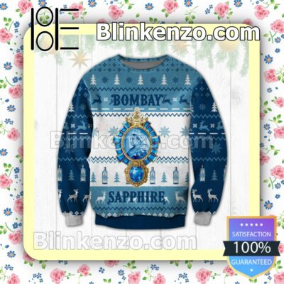 Bombay Sapphire Logo Christmas Jumpers