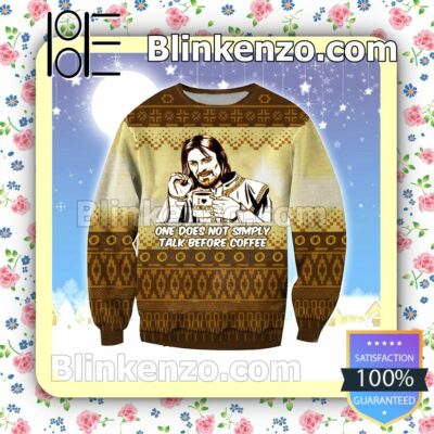 Boromir Lord Of The Rings I Love Gondor Holiday Christmas Sweatshirts