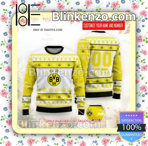 Borussia Dortmund Football Holiday Christmas Sweatshirts