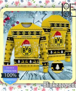 Borussia Dortmund II Logo Holiday Hat Xmas Sweatshirts