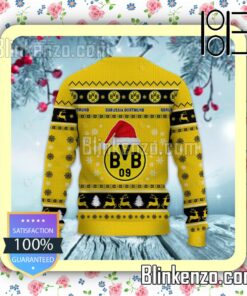 Borussia Dortmund II Logo Holiday Hat Xmas Sweatshirts b