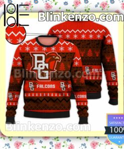 Bowling Green Falcons NCAA Ugly Sweater Christmas Funny