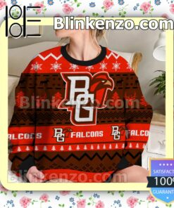 Bowling Green Falcons NCAA Ugly Sweater Christmas Funny b