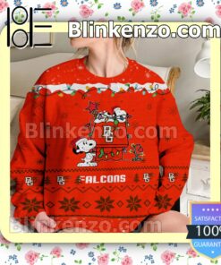 Bowling Green Falcons Snoopy Christmas NCAA Sweatshirts b