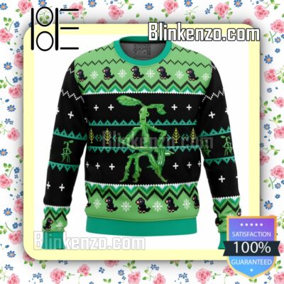 Bowtruckle Fantastic Beasts Knitted Christmas Jumper