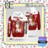 Boxer Dog Santa Paws Is Coming To Town Christmas Hoodie Jacket
