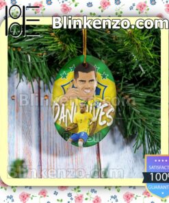 Brazil - Dani Alves Hanging Ornaments