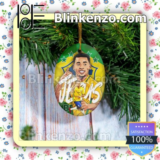 Brazil - Gabriel Jesus Hanging Ornaments