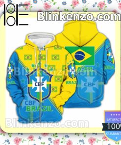 Brazil National FIFA 2022 Hoodie Jacket a