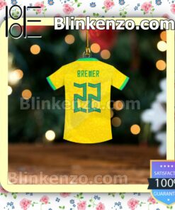 Brazil Team Jersey - Gleison Bremer Hanging Ornaments a