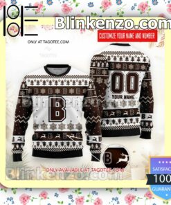 Brown Bears Hockey Jersey Christmas Sweatshirts