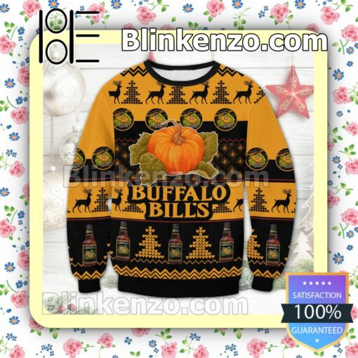 Buffalo Bill's Brewery America's Original Pumpkin Ale Christmas Jumpers