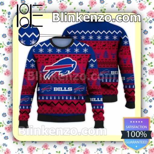 Buffalo Bills NFL Ugly Sweater Christmas Funny