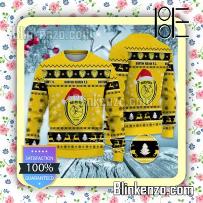 Burton Albion F.C Logo Holiday Hat Xmas Sweatshirts