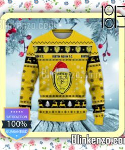 Burton Albion F.C Logo Holiday Hat Xmas Sweatshirts a