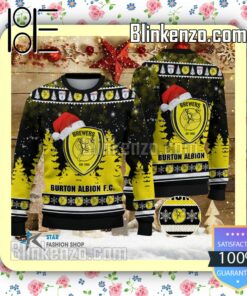 Burton Albion Logo Hat Christmas Sweatshirts