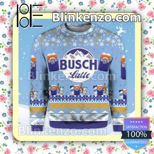 Busch Latte Blue Christmas Jumpers