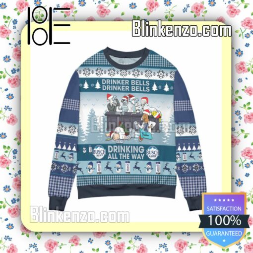 Busch Light Drinker Bell Drinker Bell Christmas Jumpers