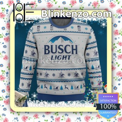 Busch Light Holiday Christmas Sweatshirts