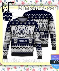 Butler Bulldogs NCAA Ugly Sweater Christmas Funny