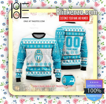 CF Merida Soccer Holiday Christmas Sweatshirts