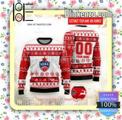 CSKA Moscow Sport Holiday Christmas Sweatshirts
