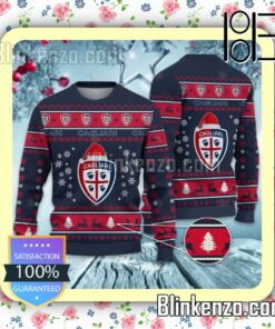 Cagliari Calcio Logo Holiday Hat Xmas Sweatshirts