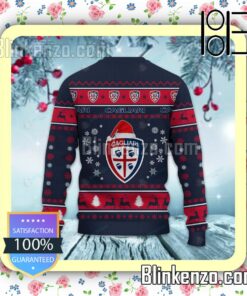 Cagliari Calcio Logo Holiday Hat Xmas Sweatshirts b