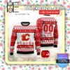 Calgary Flames Hockey Christmas Sweatshirts
