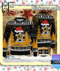 Cambridge United Logo Hat Christmas Sweatshirts