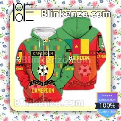 Cameroon National FIFA 2022 Hoodie Jacket a