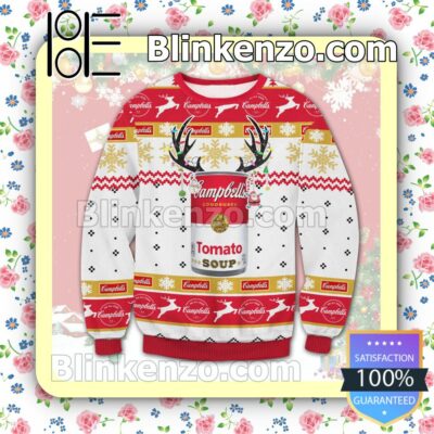 Campbell's Campbell Soup Company Reindeer Christmas Jumpers