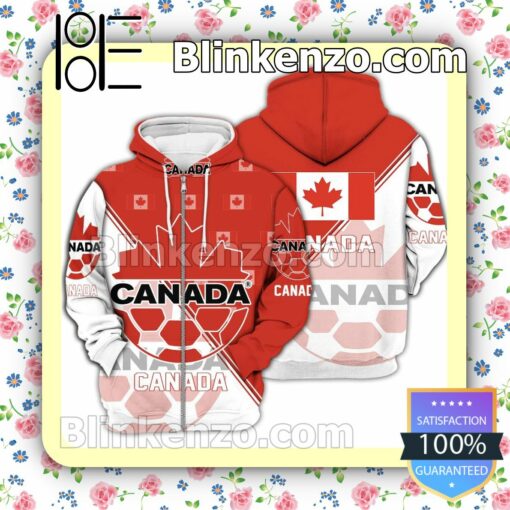 Canada National FIFA 2022 Hoodie Jacket a