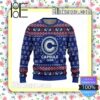 Capsule Corp Dragon Ball Anime Knitted Christmas Jumper