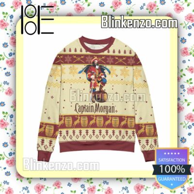 Captain Morgan Logo Christmas Jumpers