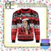 Cardi B All I Want For Christmas Is Some Money Knitted Christmas Jumper