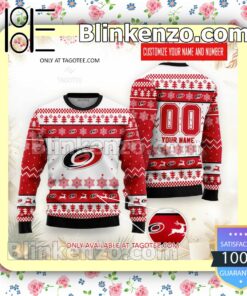 Carolina Hurricanes Hockey Christmas Sweatshirts