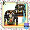 Carrot One Piece Manga Anime Knitted Christmas Jumper