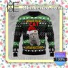 Cat Be Nice Holiday Christmas Sweatshirts
