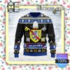 Celestine V Coat Of Arms Knitted Christmas Jumper